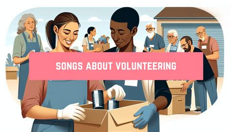 songs about charity|inspirational songs about volunteering.